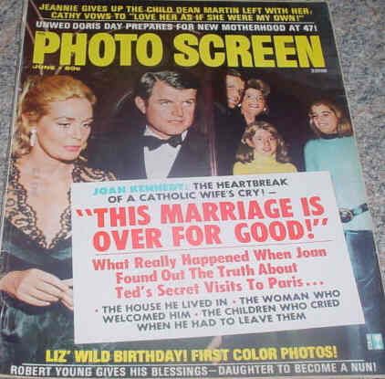 PHOTO SCREEN magazine side cover June 1972