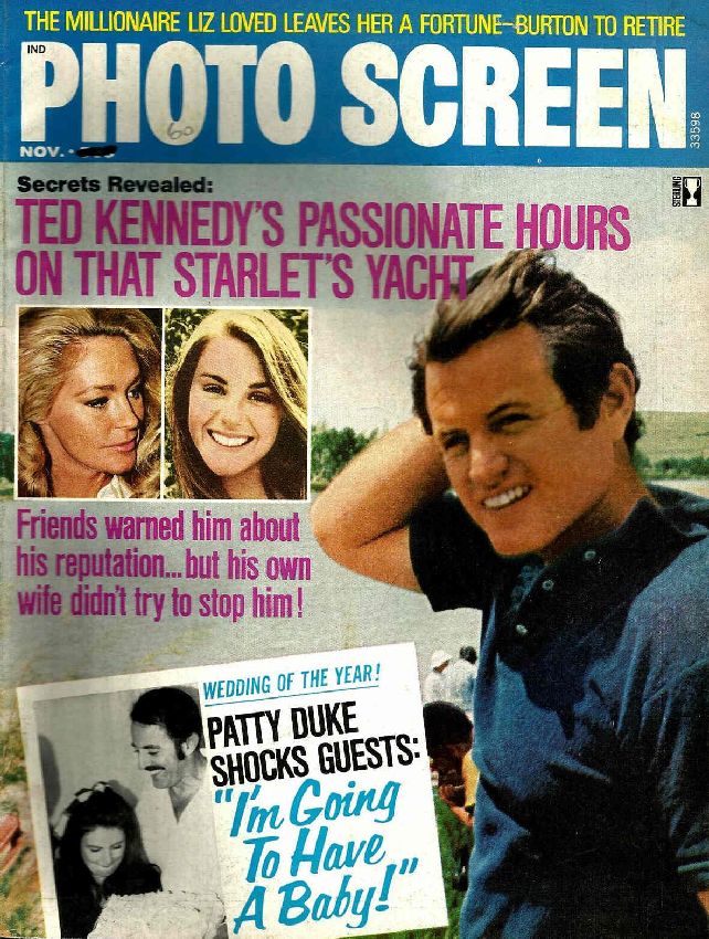 PHOTO SCREEN magazine side cover November 1972