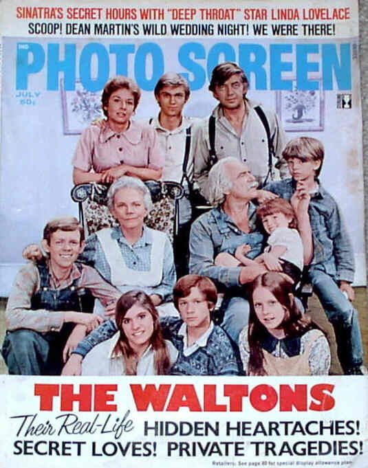 PHOTO SCREEN magazine side cover July 1973