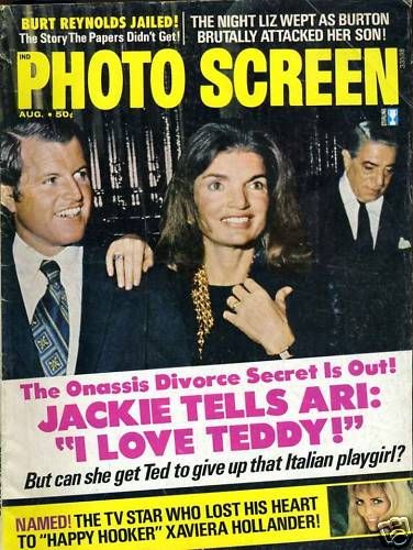 PHOTO SCREEN magazine side cover August 1973