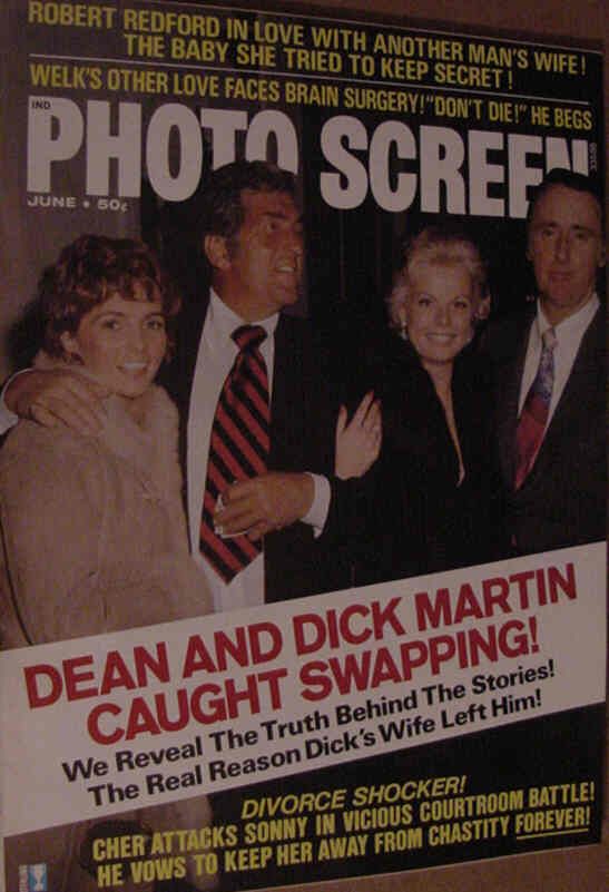 PHOTO SCREEN magazine side cover June 1974