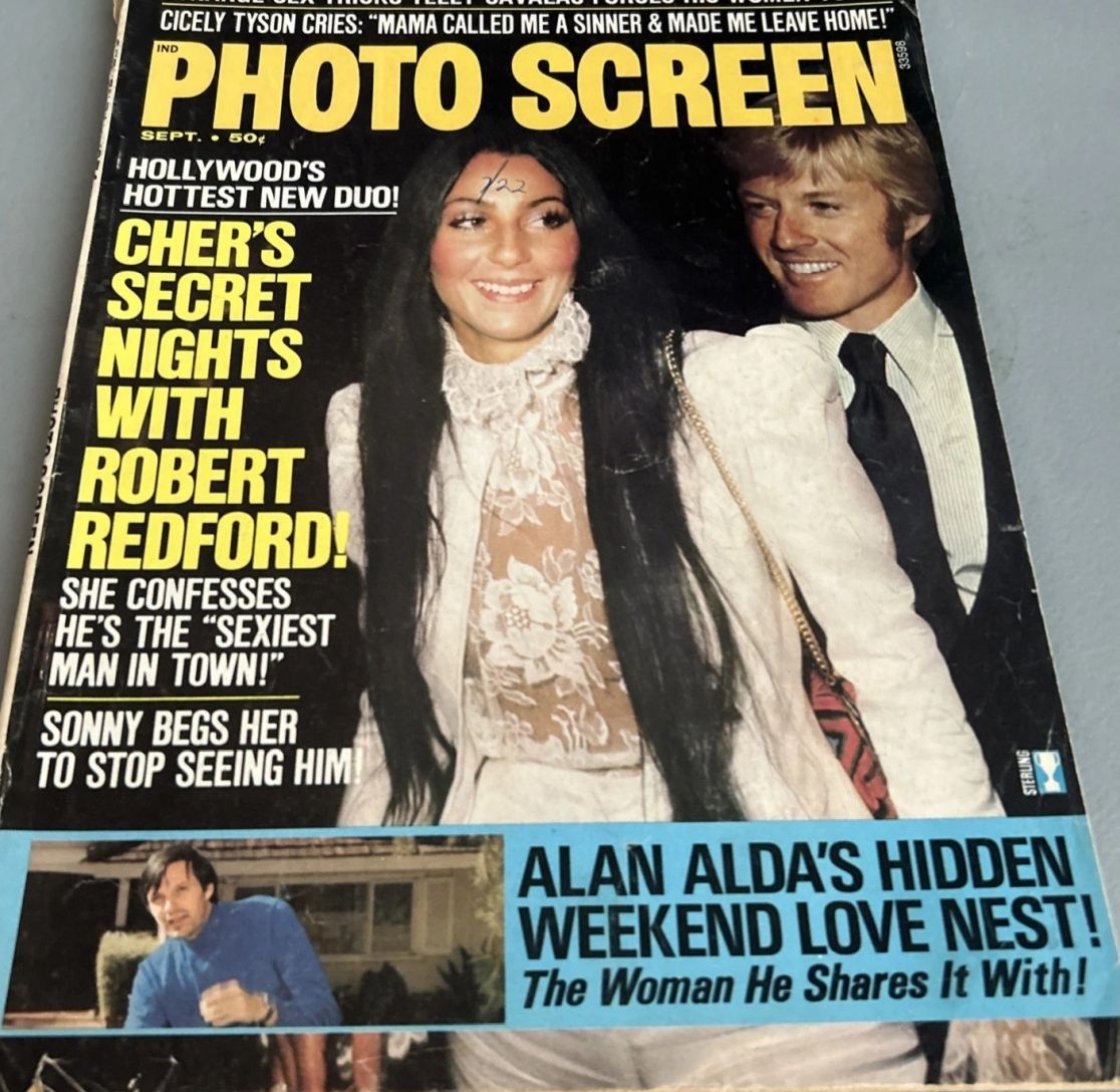 PHOTO SCREEN magazine side cover September 1974