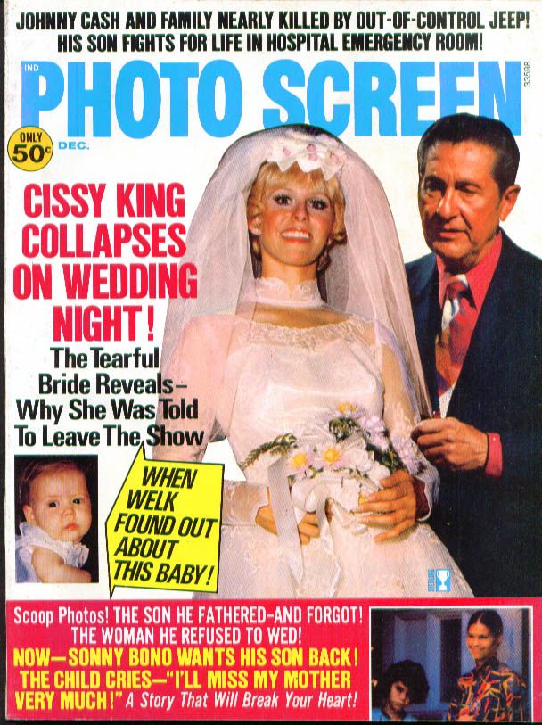 PHOTO SCREEN magazine side cover  Vol 10 # 1 December 1974