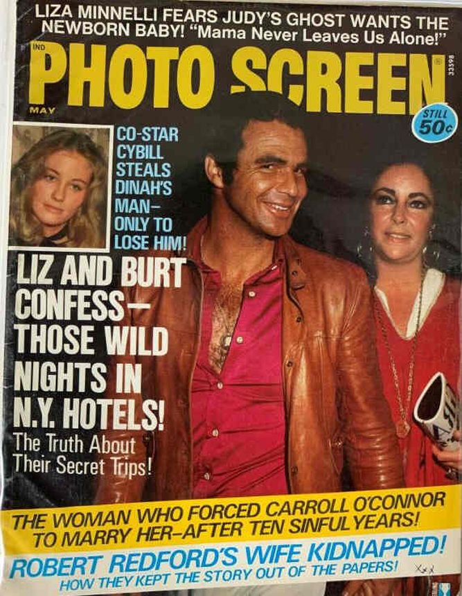 PHOTO SCREEN magazine side cover May 1975