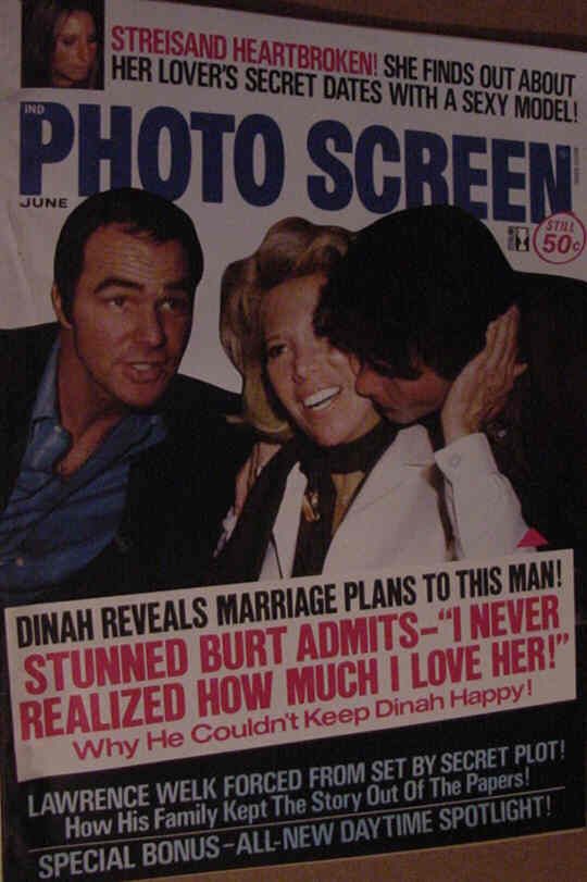 PHOTO SCREEN magazine side cover June 1975