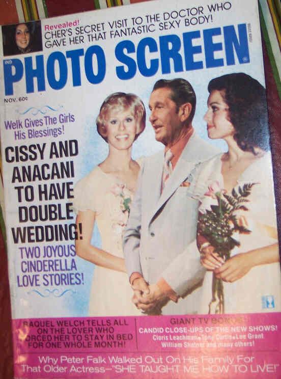 PHOTO SCREEN magazine side cover November 1975