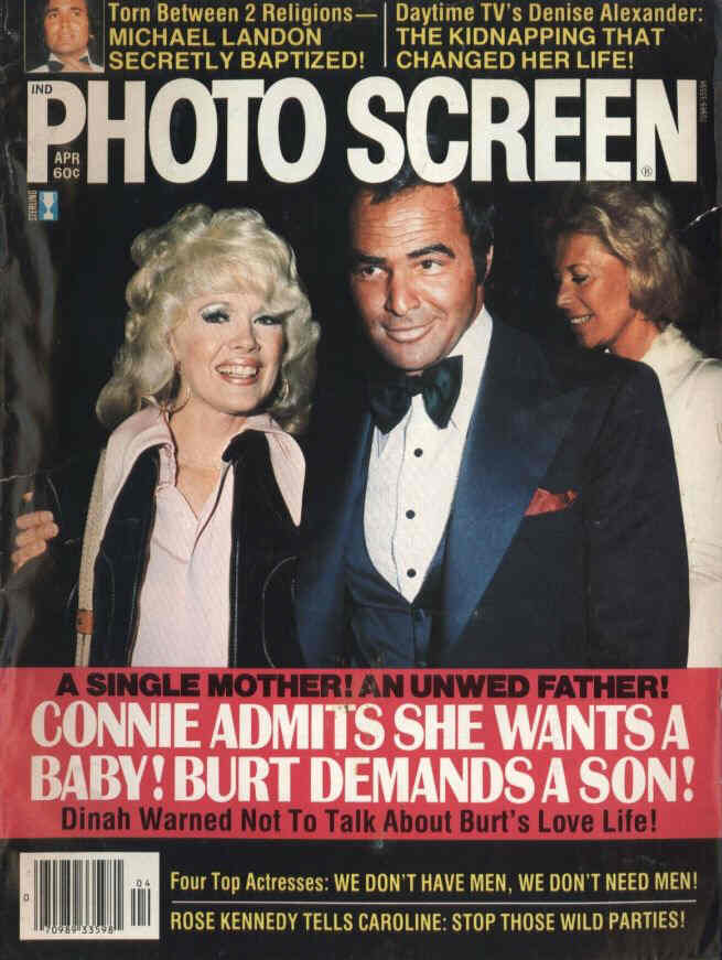 PHOTO SCREEN magazine side cover April 1976
