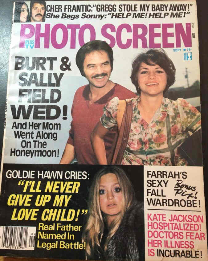 PHOTO SCREEN magazine side cover September 1977