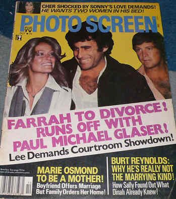 PHOTO SCREEN magazine side cover October 1977