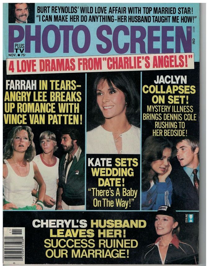 PHOTO SCREEN magazine side cover November 1977