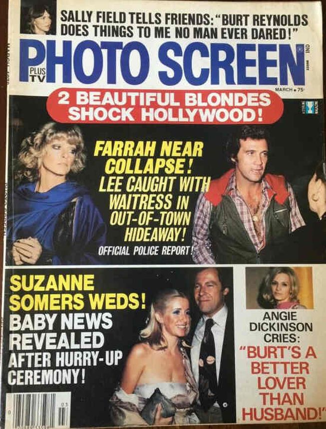 PHOTO SCREEN magazine side cover March 1978