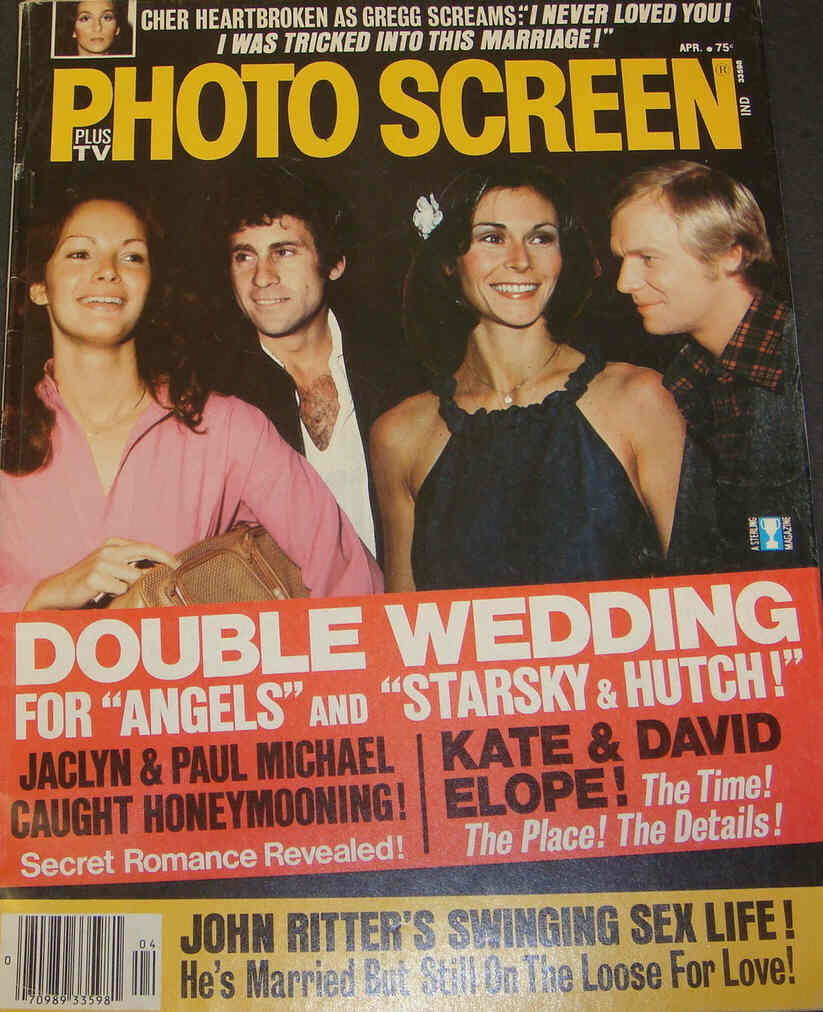 PHOTO SCREEN magazine side cover April 1978