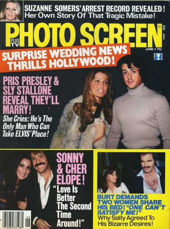 PHOTO SCREEN magazine side cover June 1978