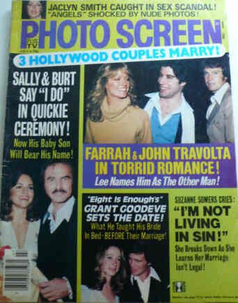 PHOTO SCREEN magazine side cover July 1978