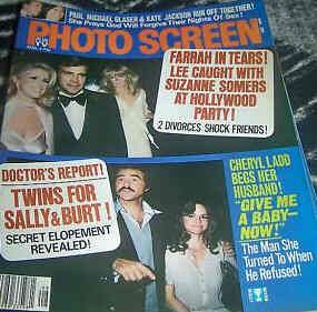 PHOTO SCREEN magazine side cover August 1978