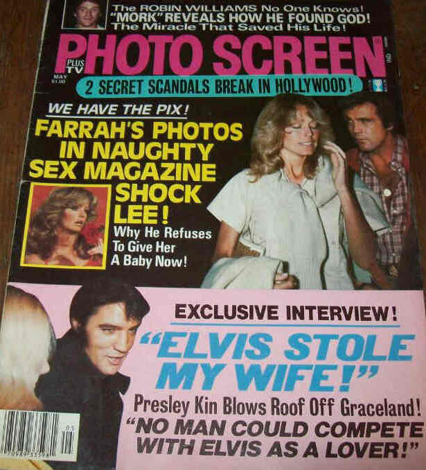 PHOTO SCREEN magazine side cover May 1979
