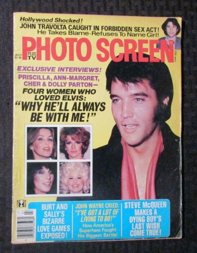PHOTO SCREEN magazine side cover July 1979