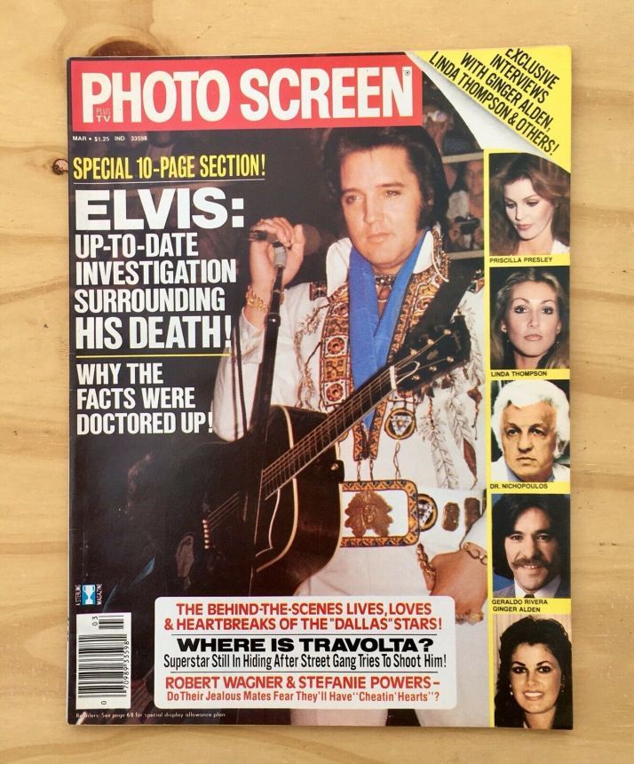 PHOTO SCREEN magazine side cover March 1980