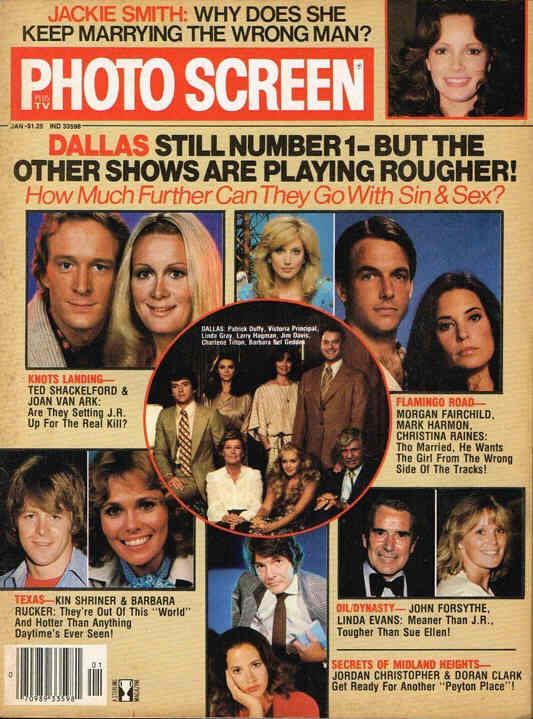PHOTO SCREEN magazine side cover January 1981
