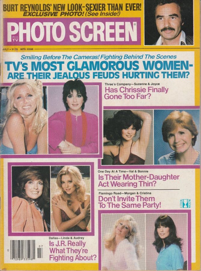 PHOTO SCREEN magazine side cover July 1981