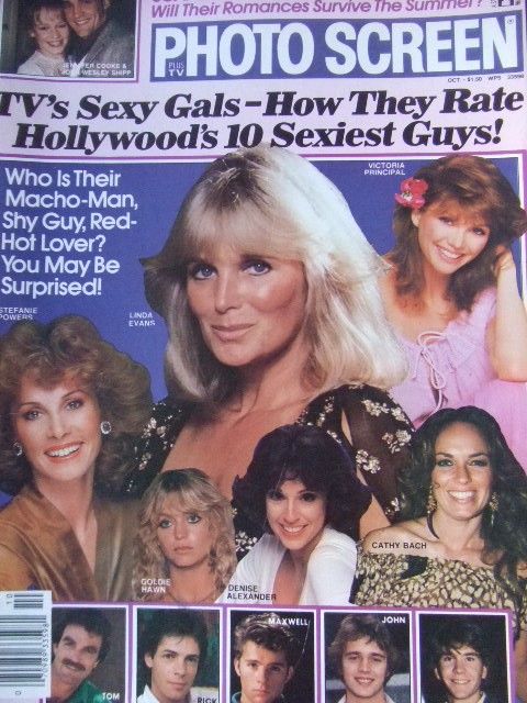 PHOTO SCREEN magazine side cover October 1982