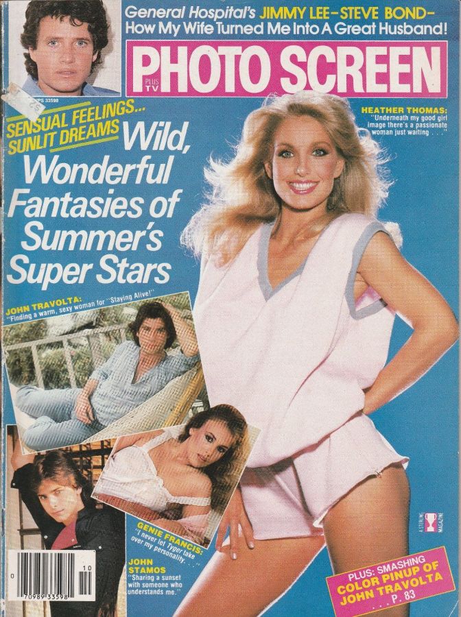 PHOTO SCREEN magazine side cover October 1983