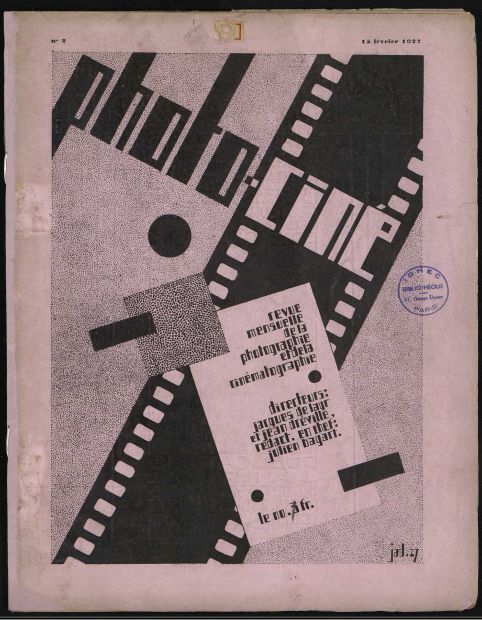 PHOTO-CINE magazine side cover Issue 2 15 February 1927