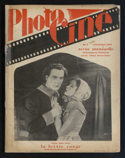 PHOTO-CINE magazine side cover Issue 6  June/July 1927