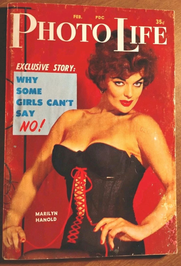 PHOTO LIFE magazine side cover Issue 3  February 1958