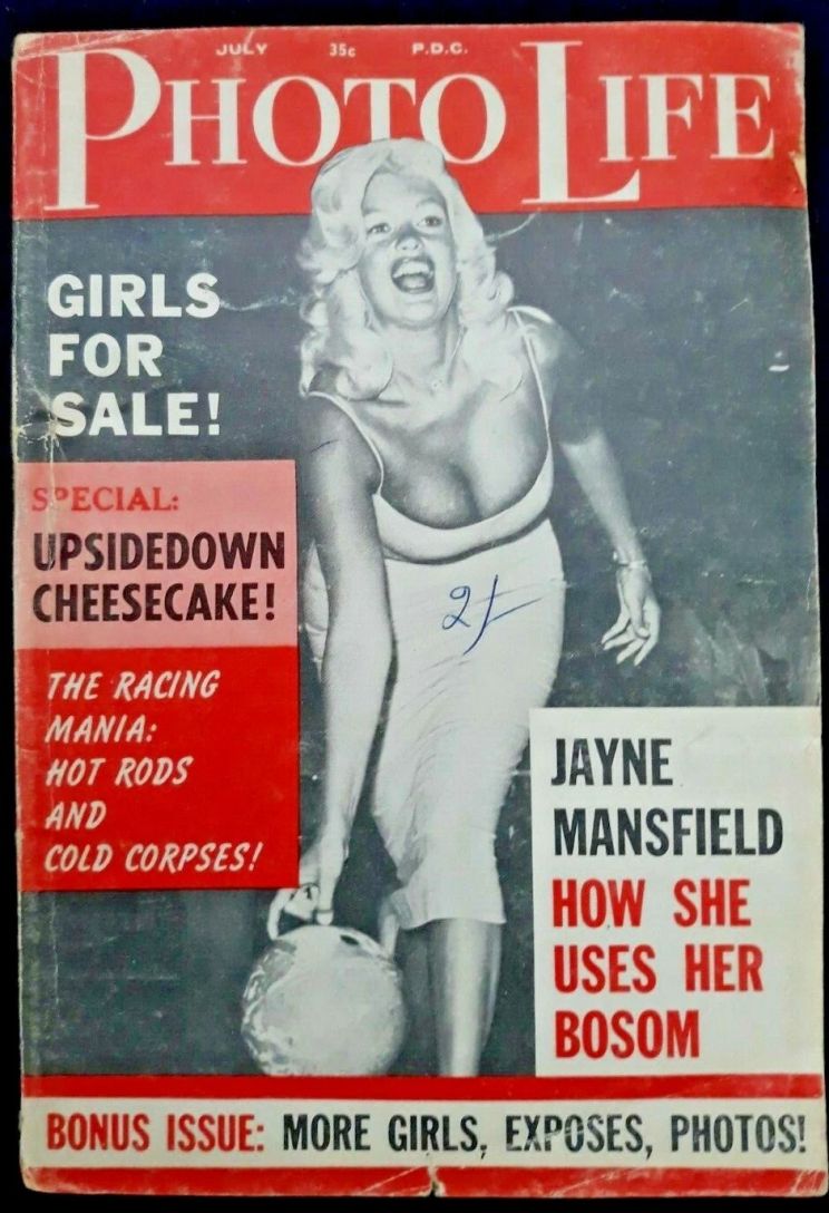 PHOTO LIFE magazine side cover  July 1962