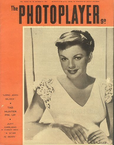 PHOTOPLAYER | THE magazine side cover  Vol 32 # 24 9 October 1954