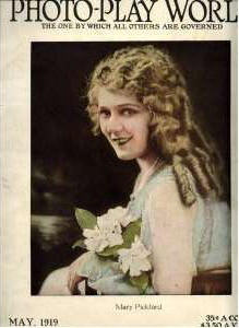 PHOTO-PLAY WORLD magazine side cover May 1919