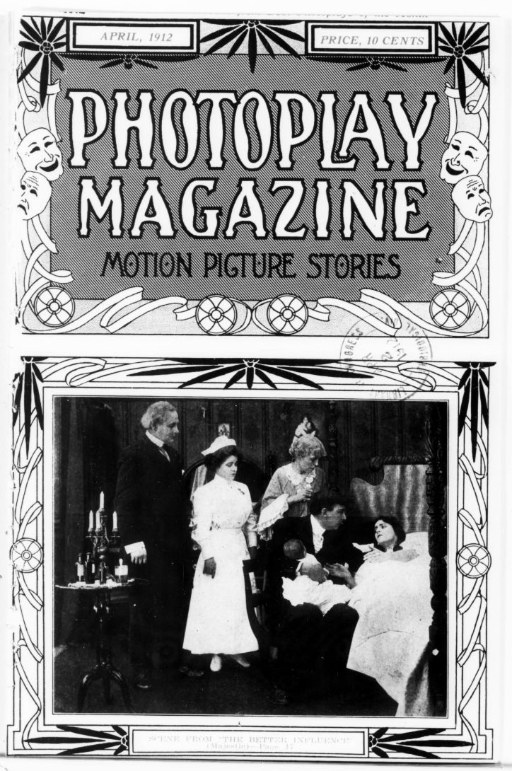 PHOTOPLAY magazine side cover Issue 11 April 1912