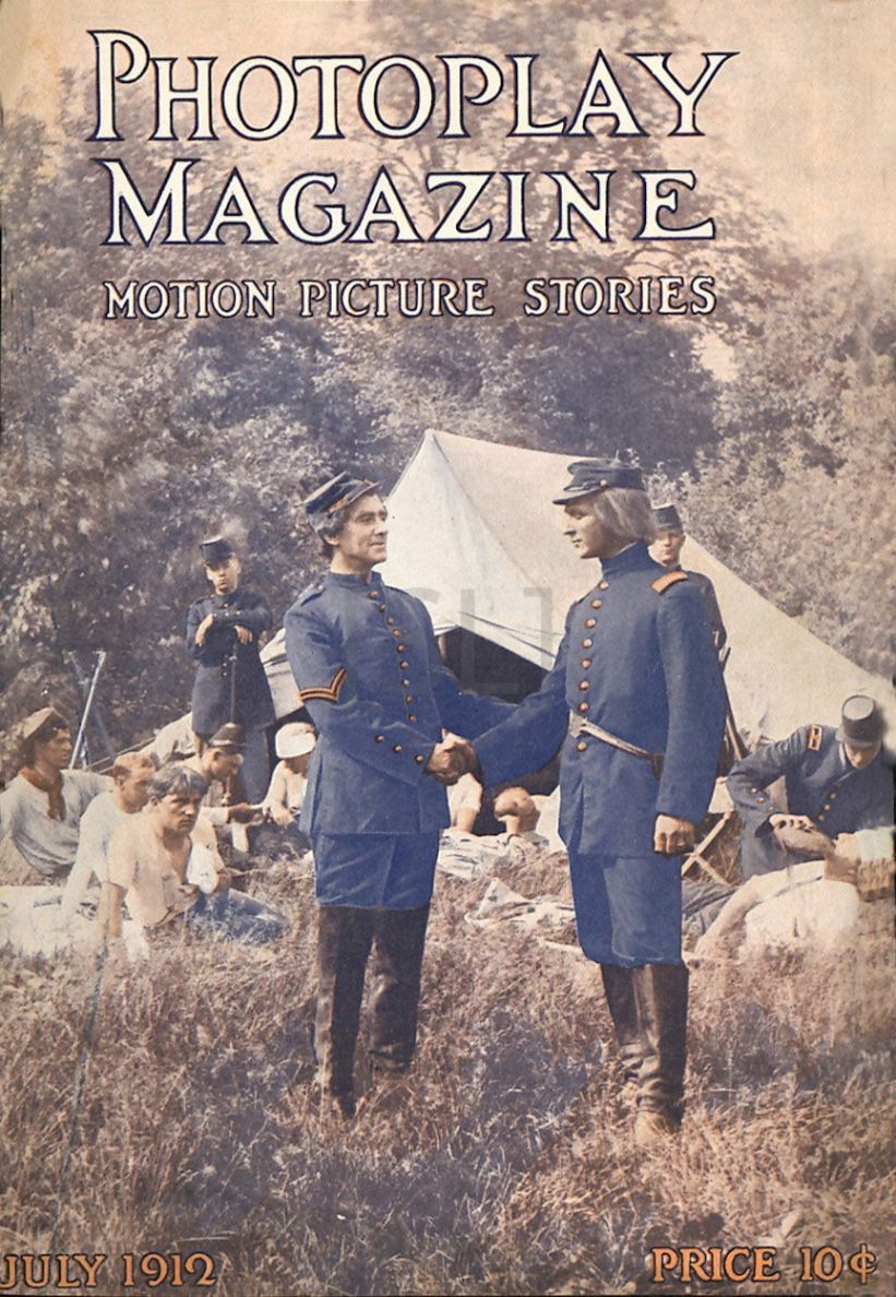 PHOTOPLAY magazine side cover Issue 14 July 1912