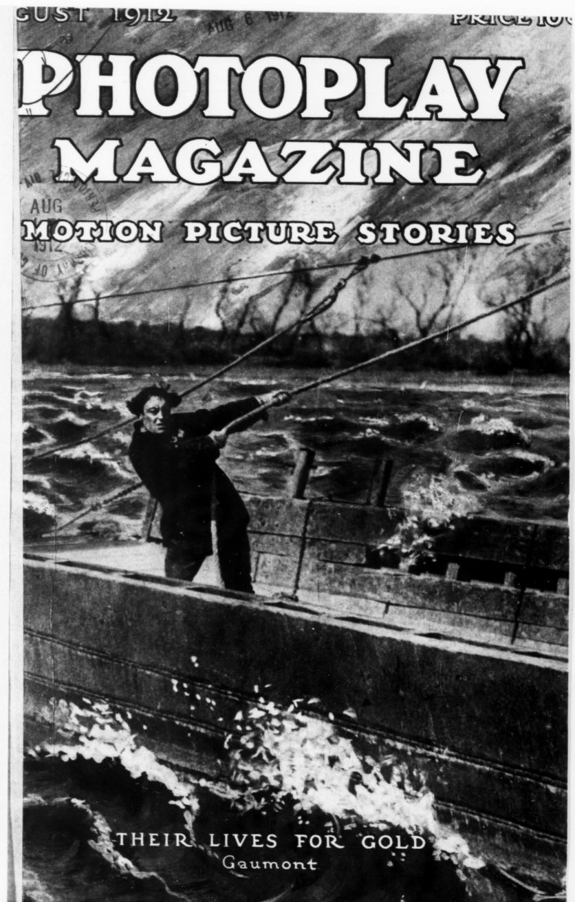PHOTOPLAY magazine side cover Issue 15 August 1912