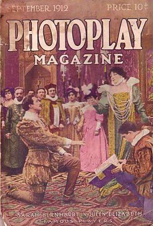 PHOTOPLAY magazine side cover Issue 16 September 1912