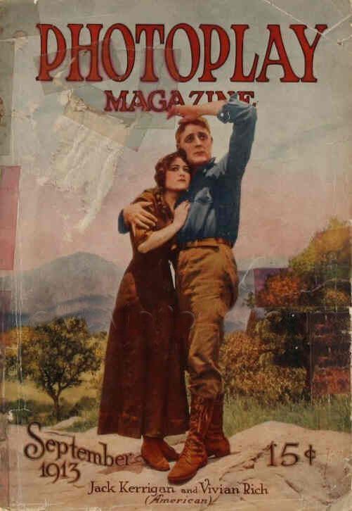 PHOTOPLAY magazine side cover Issue 28 September 1913