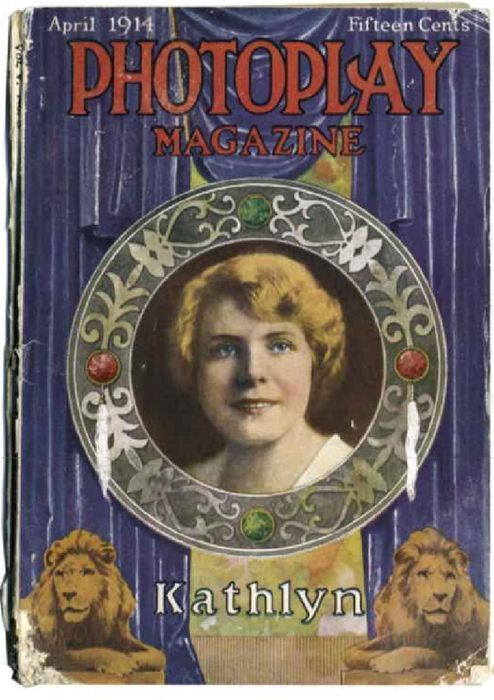 PHOTOPLAY magazine side cover Issue 35 April 1914