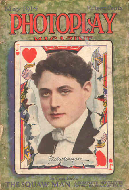 PHOTOPLAY magazine side cover Issue 36 May 1914