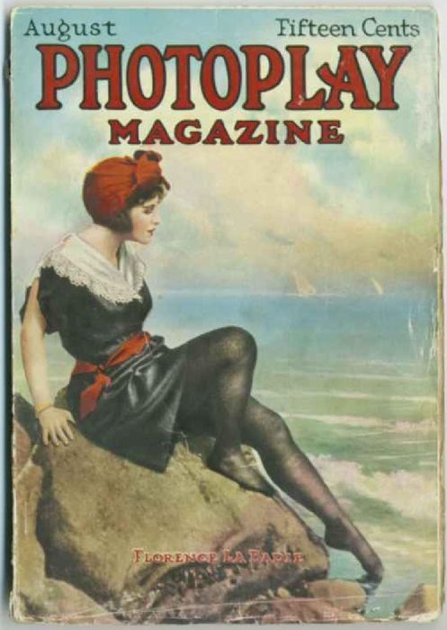PHOTOPLAY magazine side cover Issue 39 August 1914