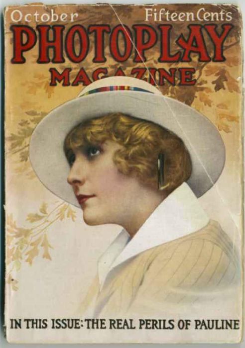 PHOTOPLAY magazine side cover Issue 41 October 1914