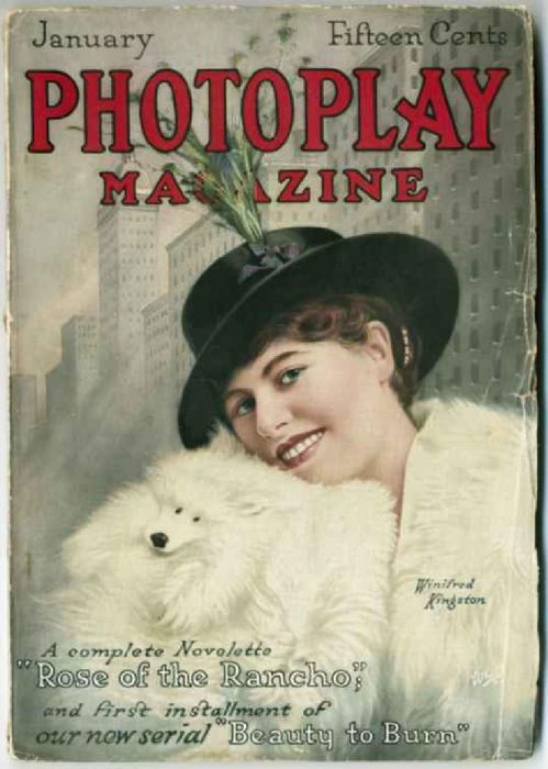 PHOTOPLAY magazine side cover Issue 44 January 1915