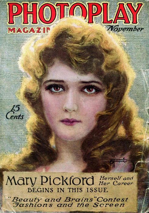 PHOTOPLAY magazine side cover Issue 54 November 1915