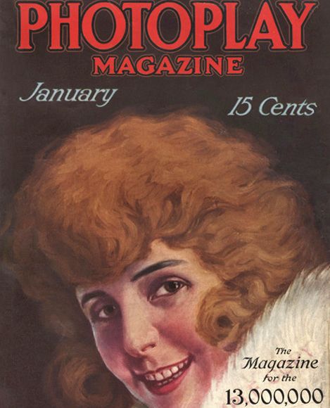 PHOTOPLAY magazine side cover Issue 56 January 1916