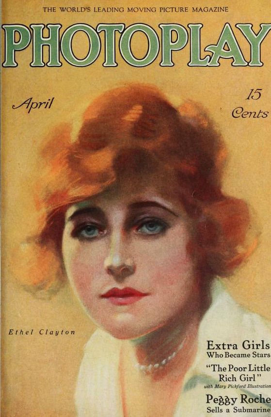PHOTOPLAY magazine side cover Issue 71 April 1917