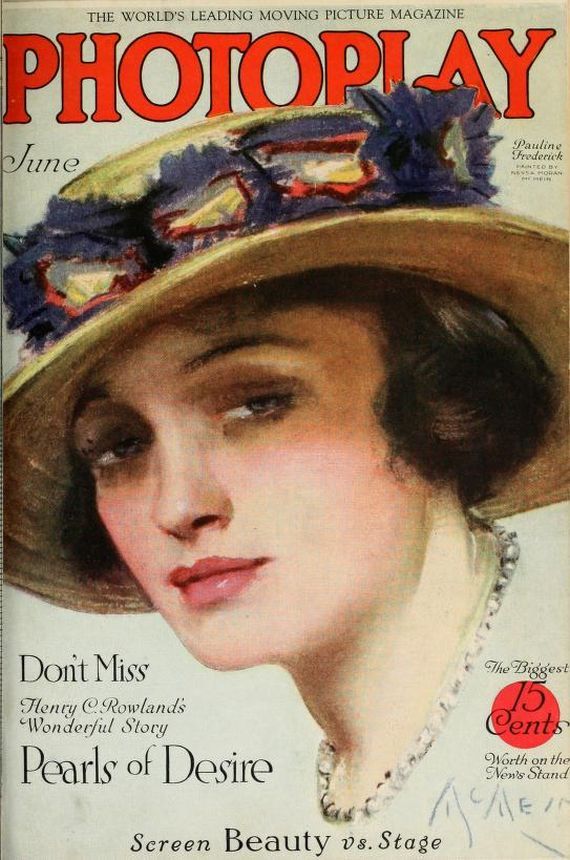 PHOTOPLAY magazine side cover Issue 73 June 1917