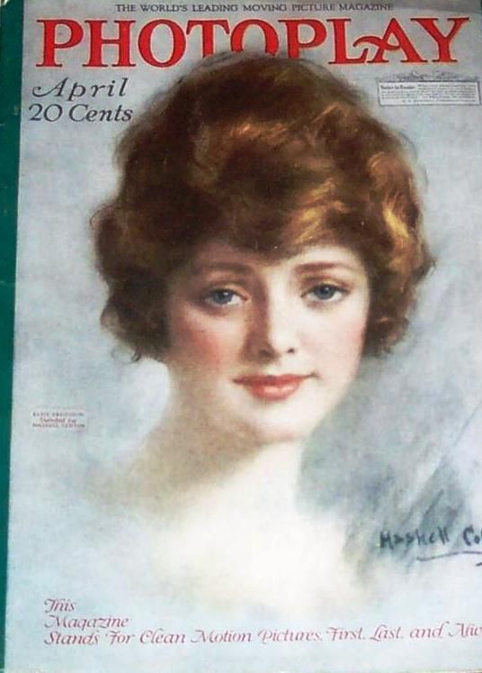 PHOTOPLAY magazine side cover Issue 83 April 1918