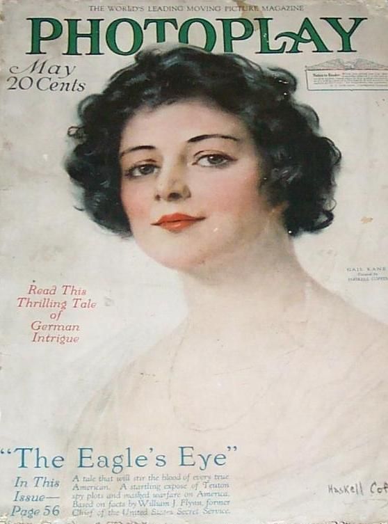 PHOTOPLAY magazine side cover Issue 84 May 1918
