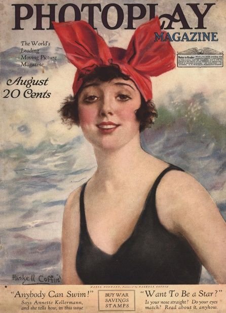 PHOTOPLAY magazine side cover Issue 87 August 1918