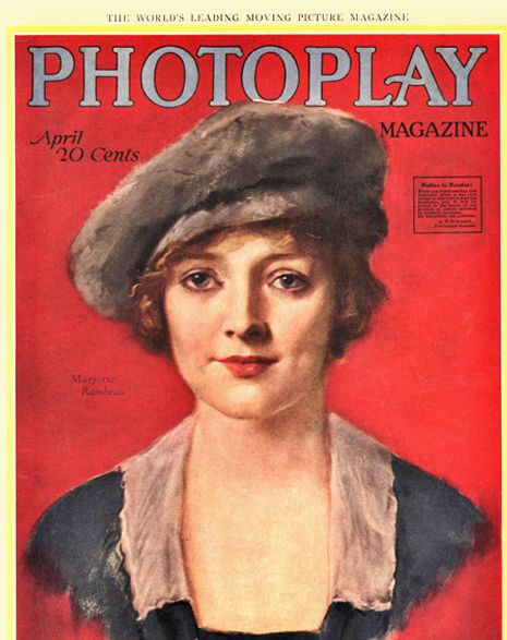 PHOTOPLAY magazine side cover Issue 95 April 1919